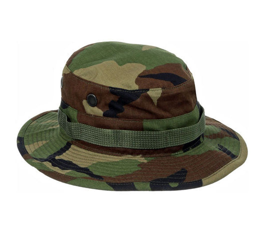 PROPPER® WOODLAND RIPSTOP CAMO BOONIE HAT