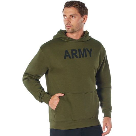 ROTHCO ARMY PT PULLOVER HOODED SWEATSHIRT
