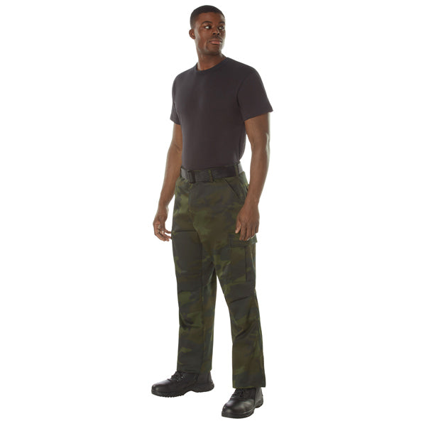 ROTHCO MIDNIGHT WOODLAND CAMO TACTICAL BDU PANTS