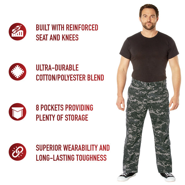 ROTHCO®  VINTAGE PARATROOPER CARGO FATIGUE SUBDUED URBAN DIGITAL CAMO PANTS