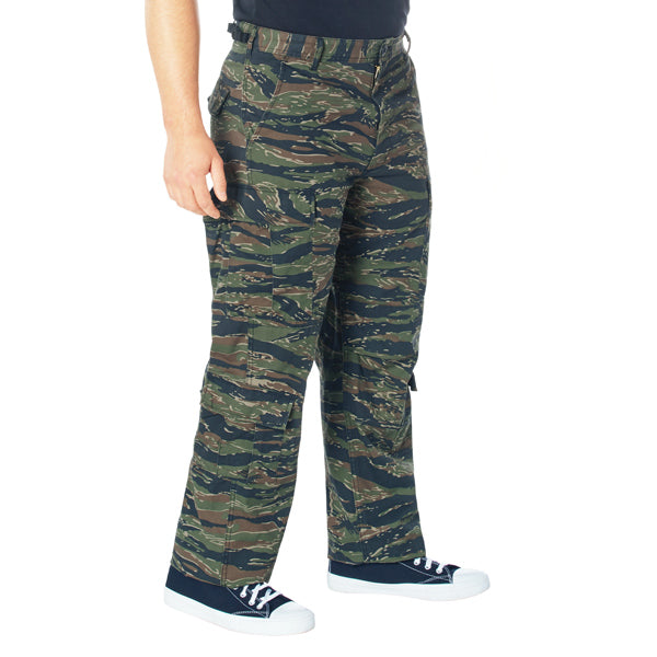 ROTHCO VINTAGE PARATROOPER CARGO FATIGUE TIGER STRIPE PANTS