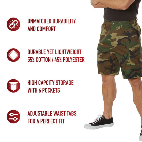 ROTHCO® CAMO CARGO SHORTS