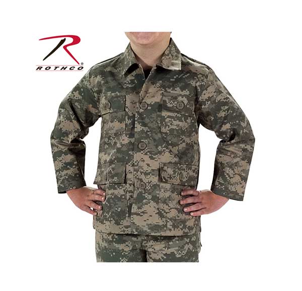 ROTHCO CHILDRENS ACU CAMO SHIRT