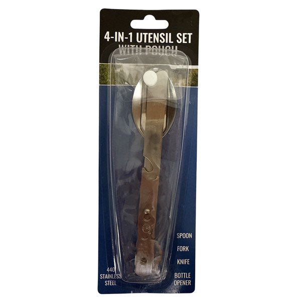 4 IN 1 UTENSIL SET WITH POUCH