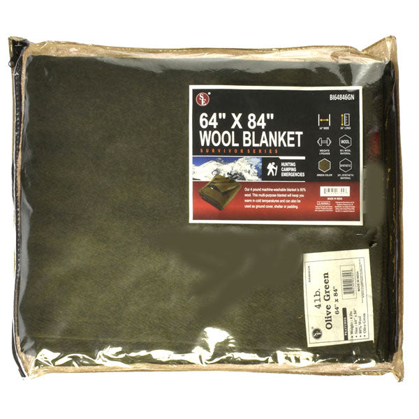 80% WOOL BLANKET
