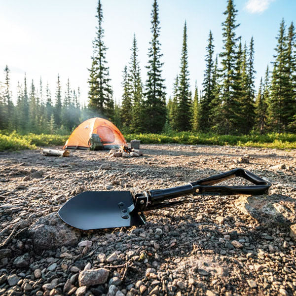 SE® TRI-FOLD SERRATED SHOVEL
