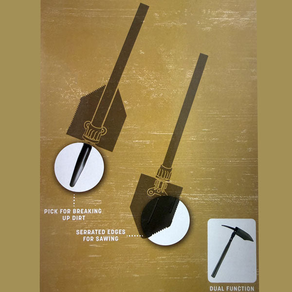 STANSPORT® G.I. STYLE FOLDING PICK & SHOVEL