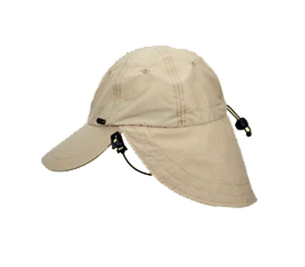 STETSON®  NO FLY ZONE™ FLAP SHIELD KHAKI CAP