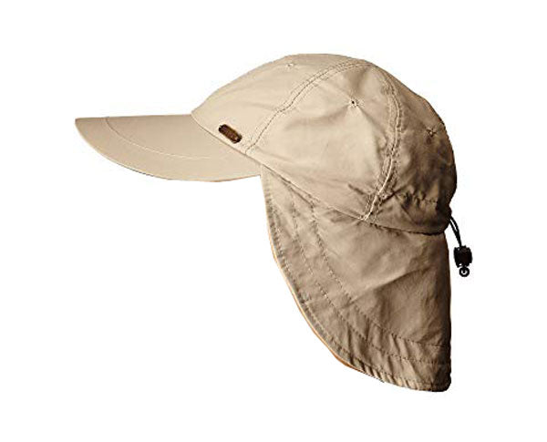 STETSON®  NO FLY ZONE™ FLAP SHIELD KHAKI CAP