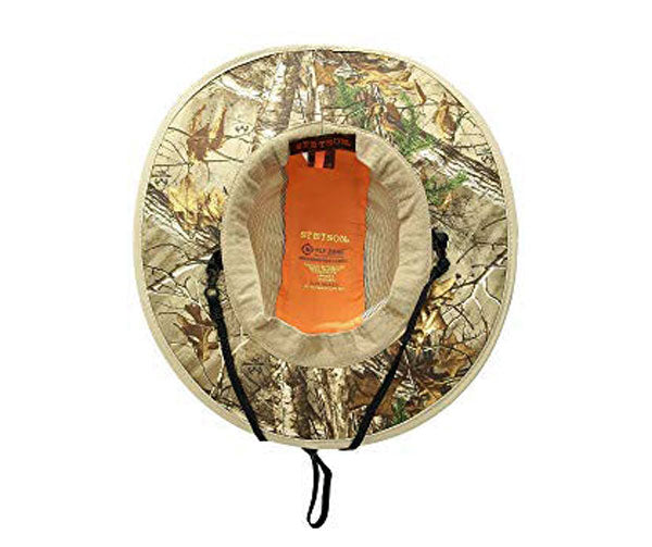 STETSON®  NO FLY ZONE™ SAFARI BIG BRIM WITH CAMO UNDER BRIM HAT