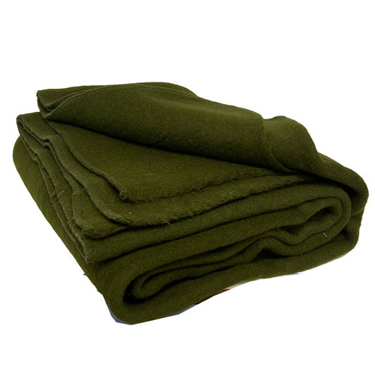 SURPLUS 80% WOOL OD PACIFIC RIM ARMY BLANKET