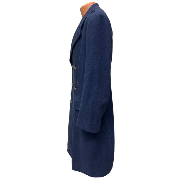 US AIR FORCE HEAVY BLUE WOOL TRENCH COAT