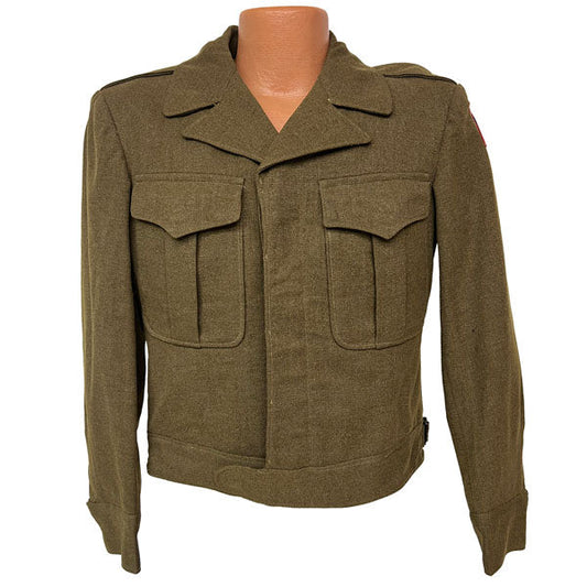 US ARMY WWII IKE WOOL FIELD JACKET