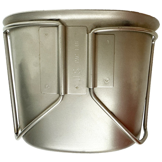 US GI CANTEEN CUP WITH WIRE HANDLES