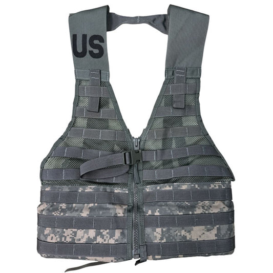 US GI SURPLUS ACU MOLLE FIGHTING LOAD CARRIER VEST