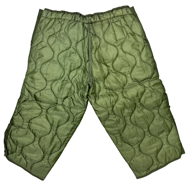 US SURPLUS COLD WEATHER PANTS LINER WITH BUTTONS