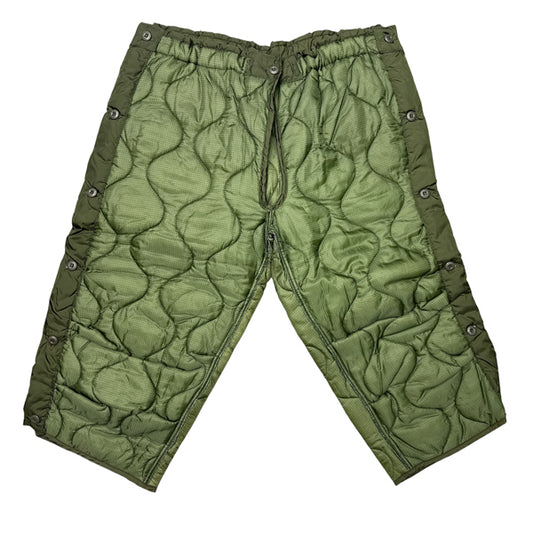 US SURPLUS COLD WEATHER PANTS LINER WITH BUTTONS