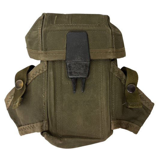 US GI MILITARY SURPLUS USED OD M16 AMMO POUCH