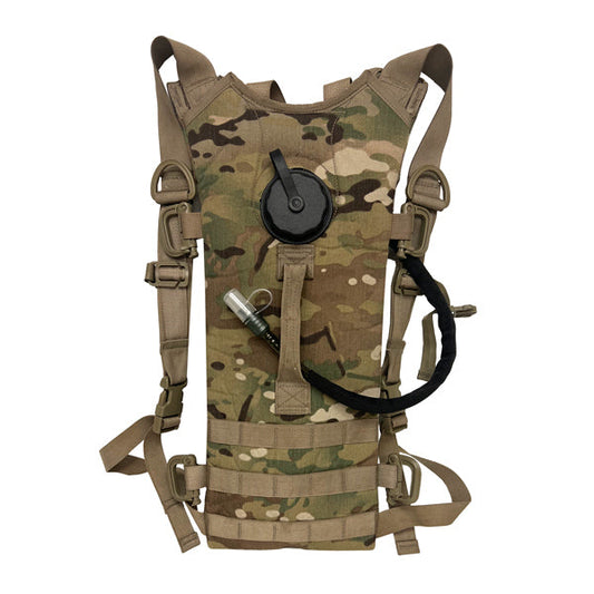 US GI 3 LITER MULTICAM HYDRATION PACK WITH NEW WATER BLADDER
