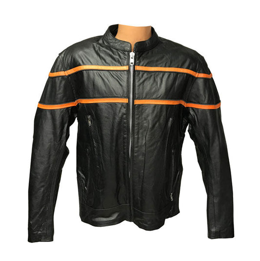 UNIK® PREMIUM LEATHER SCOOTER JACKET