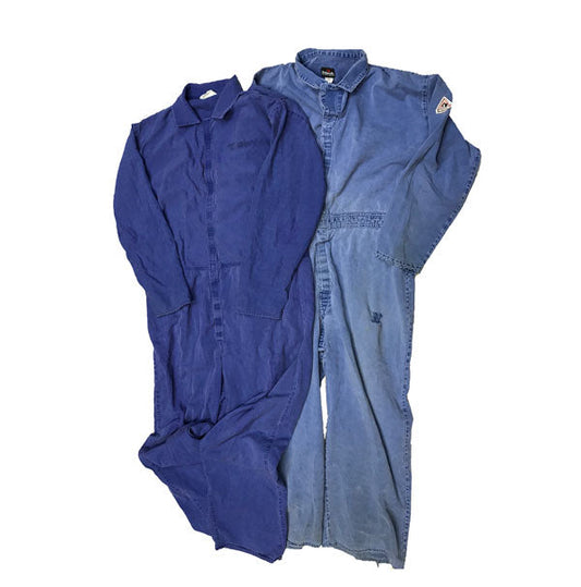 USED SURPLUS BULWARK FIRE RESISTANT COVERALLS