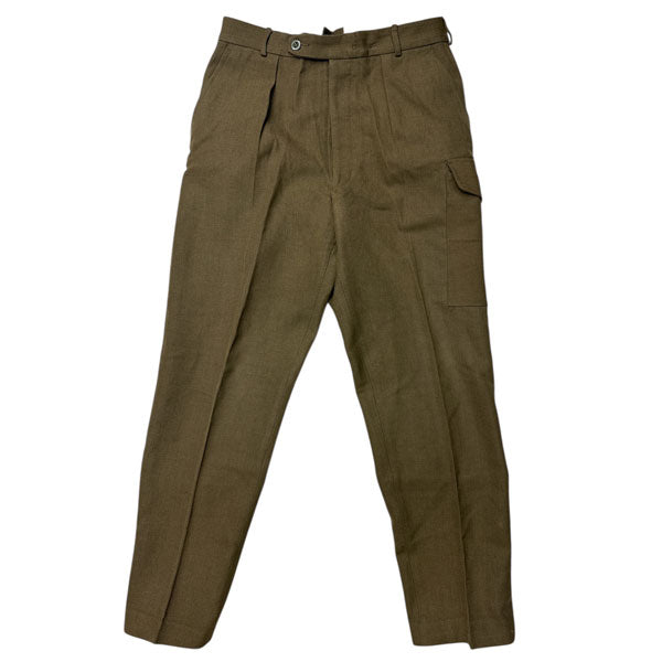 VINTAGE BRITISH MILITARY SURPLUS WOOL CARGO PATNS