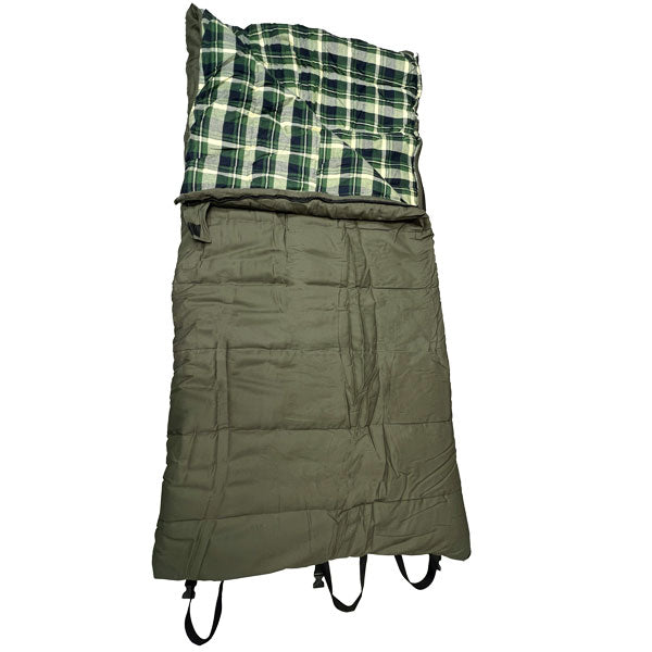 WORLD FAMOUS SPORTS® -10° OAKWOOD OVERSIZED SLEEPING BAG