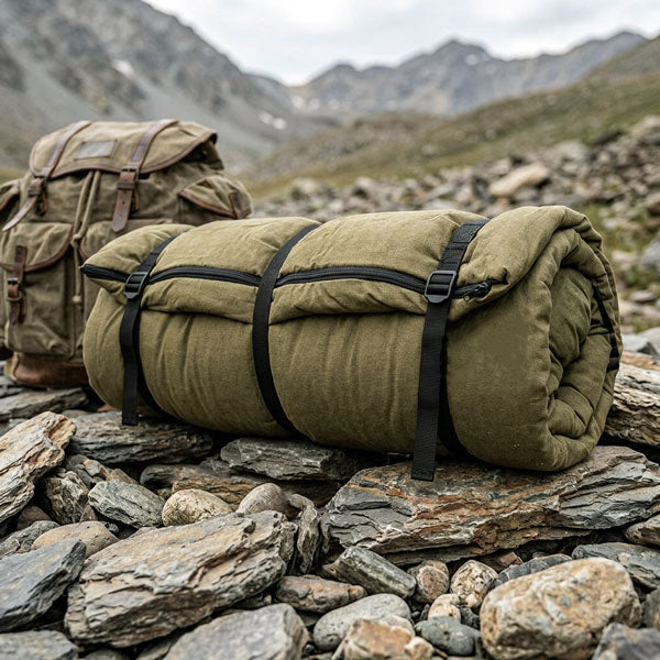 WORLD FAMOUS SPORTS® -10° OAKWOOD OVERSIZED SLEEPING BAG