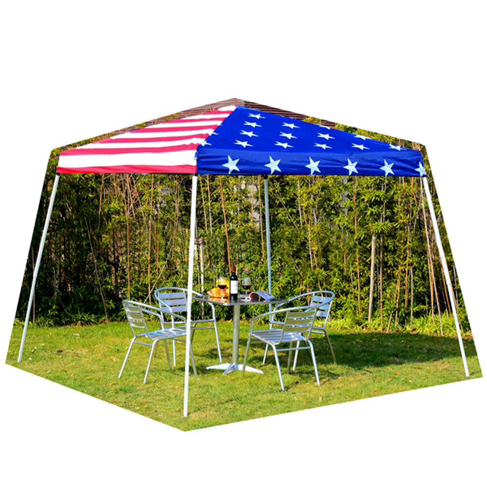 WORLD FAMOUS SPORTS® 10' X 10' STARS & STRIPES INSTANT CANOPY