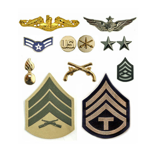 MILITARY PATCHES AND PINS